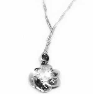 Rose Crystal Necklace